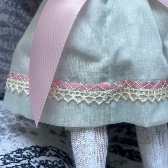 13''Antique Bisque 201 11/0 DEP Bisque Head Doll With Fixed Eyes - Picture 8 of 16